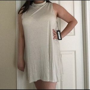 Stylus Turtle Neck Mini Dress Size XL NWT
